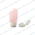 FRASCO SILICONA REDONDO ROS 80ML - FRC1168