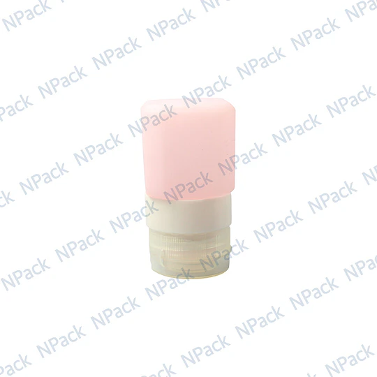 FRASCO SILICONA CUADR ROS 40ML - FRC1174