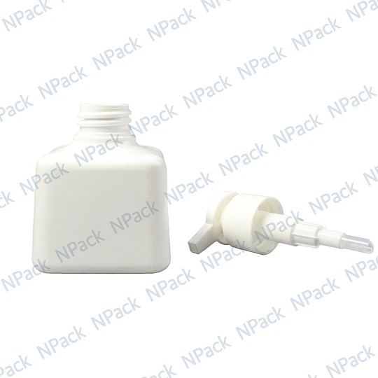 FRASCO DISPENSADOR 200ML BLANCO CUADRADO - FRD0003