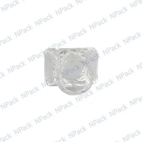 TAPA ENGRIMPAR 15MM RECTANGULAR TRANSPARENTE - TAP1093