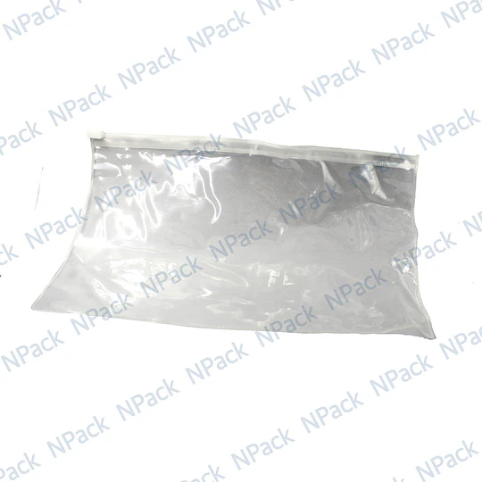 BOLSA PVC REC/CIERRE 23X16//0.15 TRANS - BOL0008