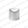 TAPA 28/410 PRESS PLATEADA LISA - TAP1100