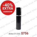 FRASCO PERFUMERO METALICO NEGRO 10ML - FRC1084