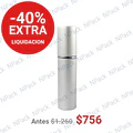 FRASCO PERFUMERO METALICO PLATEADO 10ML - FRC1088