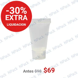 POMO TAPA 05ML TRANSPARENTE  - POM1044