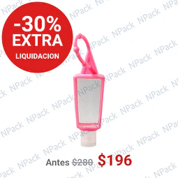 FRASCO PET C/GOMA ROSA 30 ML - FRC1150