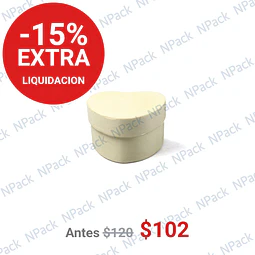 CAJA MADERA CORAZON 5X4.8X3CM - CAJ0005