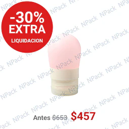 FRASCO SILICONA REDONDO ROS 40ML - FRC1170