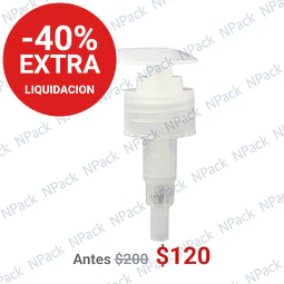 BOMBA CR02 28/410 RIBETEADO TRANSPARENTE - BOM0003