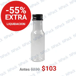 BOTELLA PET 30ML TAPA ALUMINIO - BOT0104