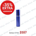 FRASCO PERFUMERO METALICO AZUL 5ML - FRC1082