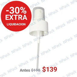 SPRAY BOTON 28/410 RIBETEADO BLANCO - SPR1016