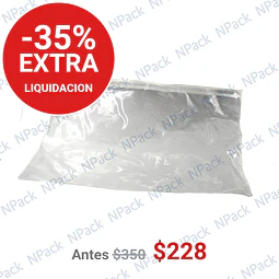 BOLSA PVC REC/CIERRE 23X16//0.15 TRANS - BOL0008