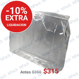 BOLSA PVC REC 23X17X5//0.15 TRANS - BOL0010