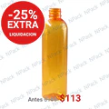 BOTELLA PET COL 120ML TUBULAR NARANJO 20/410 - BOT0043