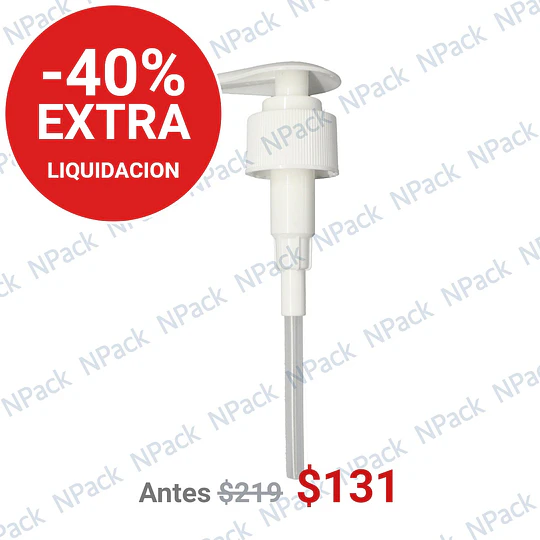 BOMBA CR02 28/410 RIBETEADO BLANCO 10 - BOM0029