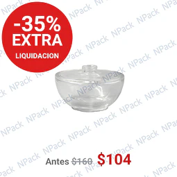 BOTELLA VIDRIO GRIM 40ML TRANSPARENTE 15MM - BOV3012