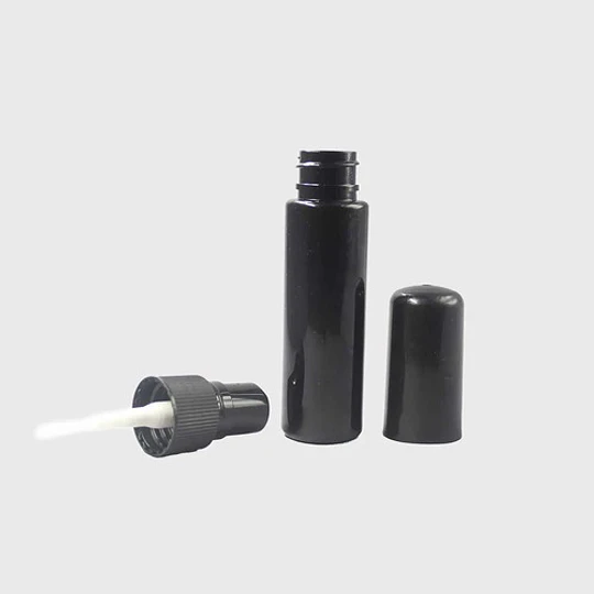 10x Frasco Spray Tapa 30ml Negro Frc1182
