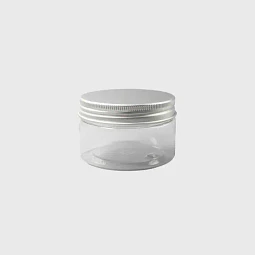 10x Frasco Pet Trans Tapa Aluminio 100ml Frc1090