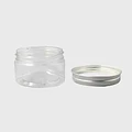 10x Frasco Pet Trans Tapa Aluminio 100ml Frc1090