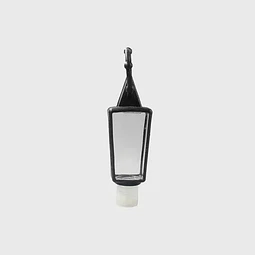 10x Frasco Pet C/goma Negro 30 Ml Frc1149