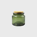 10x Frasco Tapa Corcho 90 Ml Color Verde Frc1253