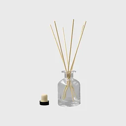 10x Frasco Mikado Trans 100 Ml 10 Varillas Beige - Frm0002
