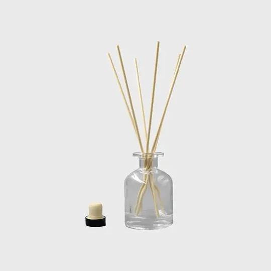 10x Frasco Mikado Trans 100 Ml 10 Varillas Beige - Frm0002