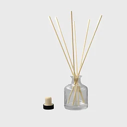 10x Frasco Mikado Trans 50 Ml 10 Varillas Beige - Frm0001