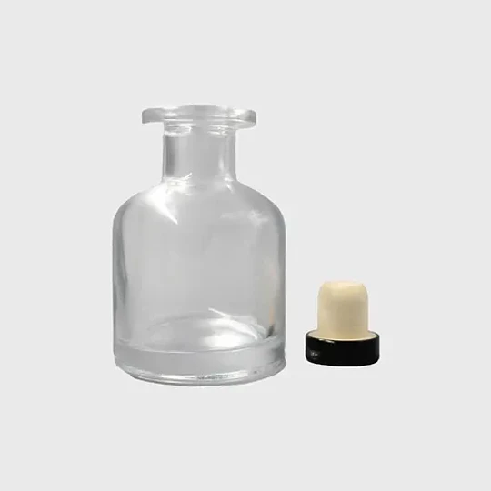 10x Frasco Mikado Trans 150 Ml 10 Varillas Negro - Frm0009