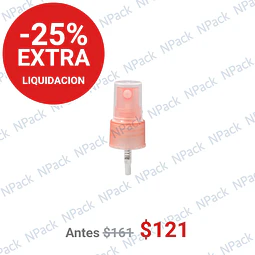 SPRAY BOTON 20/410 RIBETEADO ROSA ANARANJADO - SPR1040