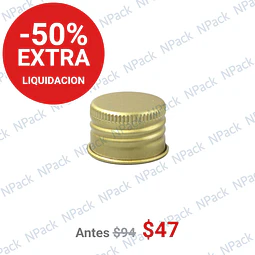 PD_TAPA 24/410 ALUMINIO DORADO - TAP1071