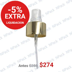 SPRAY COLL MET 28/410 DORADO - SPR1041