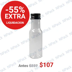 BOTELLA PET 30ML TAPA ALUMINIO - BOT0104