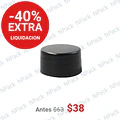 TAPA 28/400 SIMPLE NEGRA  LISA - TAP1104