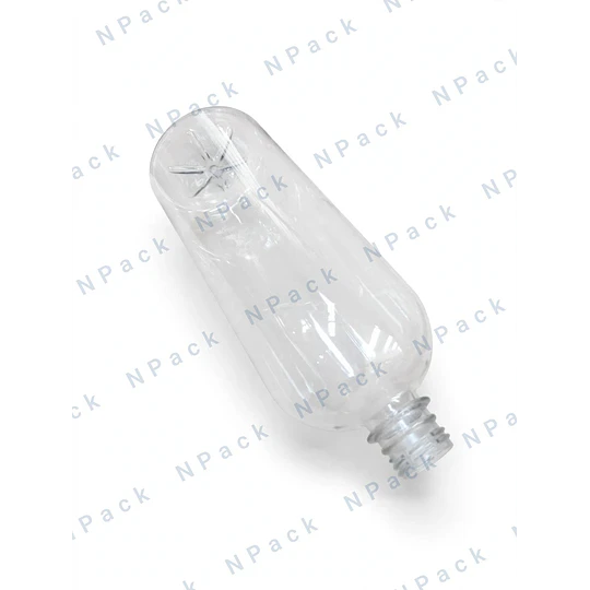 BOTELLA PET 1000ML TUBULAR TRANSPARENTE 28/410 - BOT0108