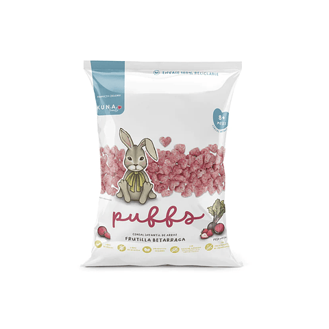 Puffs Frutilla Betarraga Individual 10g