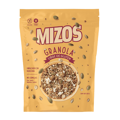 MIZOS GRANOLA MIX SEMILLAS - 250 GR