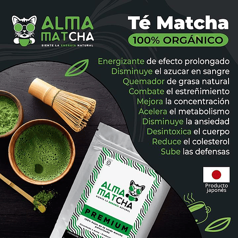 Alma matcha, té matcha premium 50g