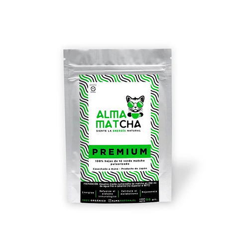 Alma matcha, té matcha premium 50g