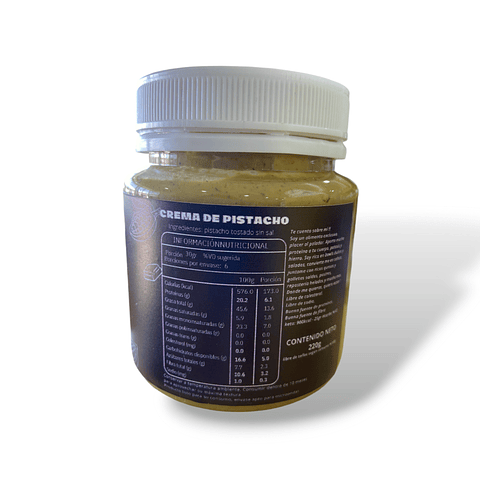 Crema de Pistaccio 220g Ala Huerta