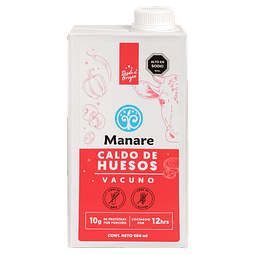 Caldo de Huesos Vacuno 500ml Manare