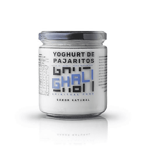 Yogurt de pajaritos sabor natural Ghali 200g