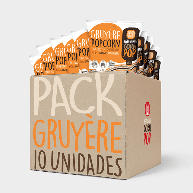 Pack Gruyère 10 Unidades