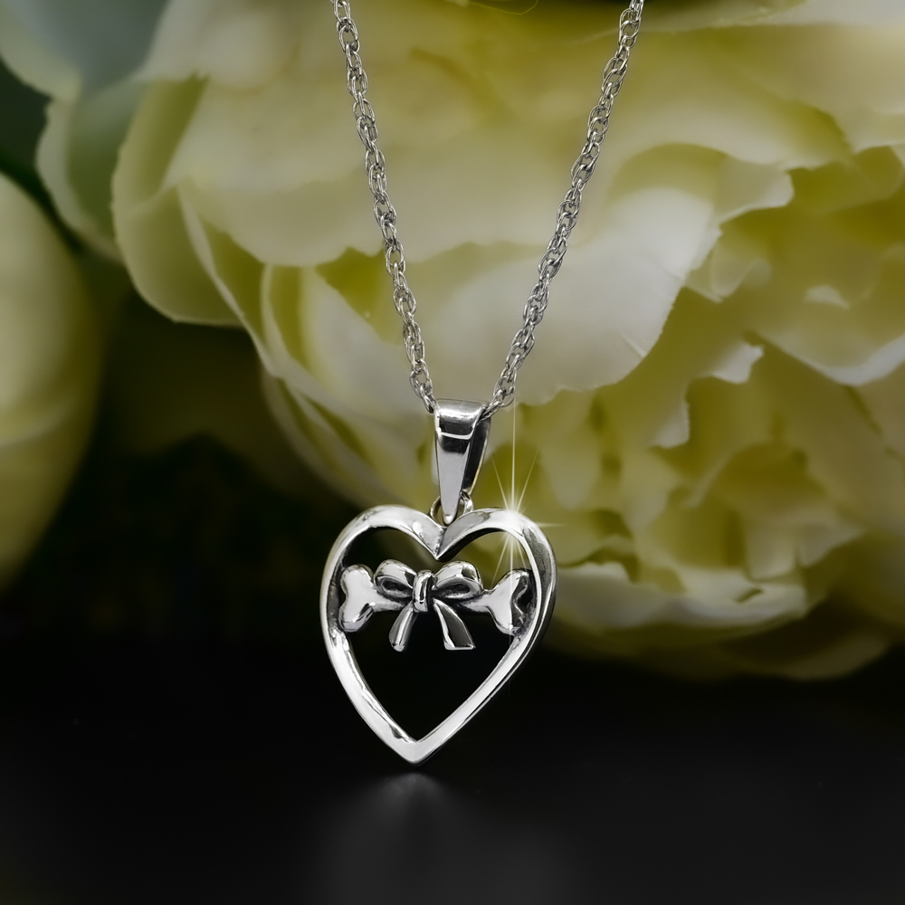 Colgante Corazon hueso