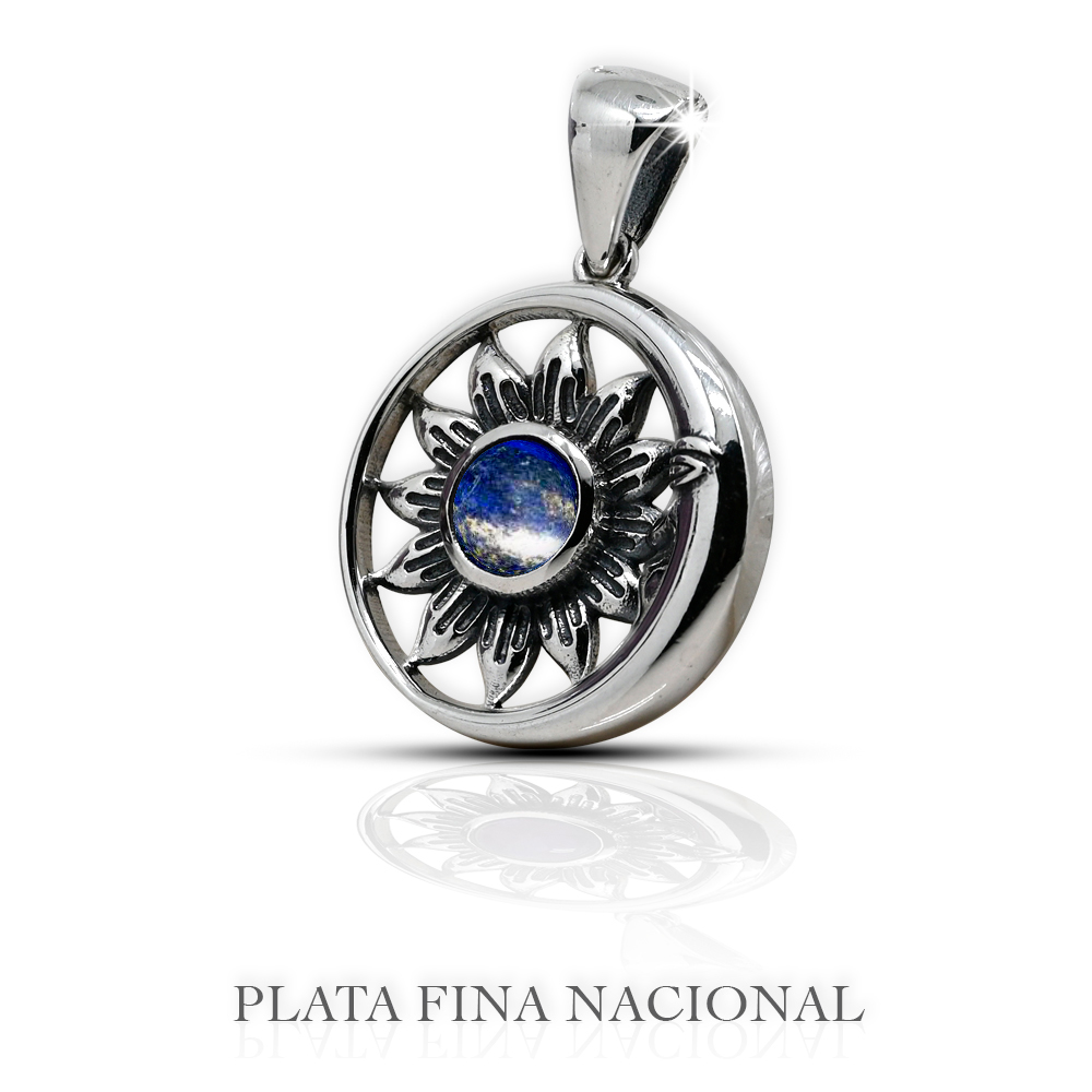 Aros Luna Flor de Nacar