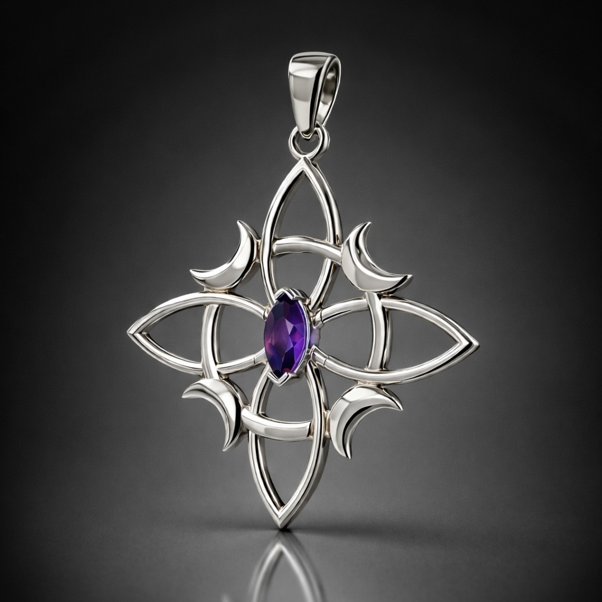 Nudo de bruja Medallón 1