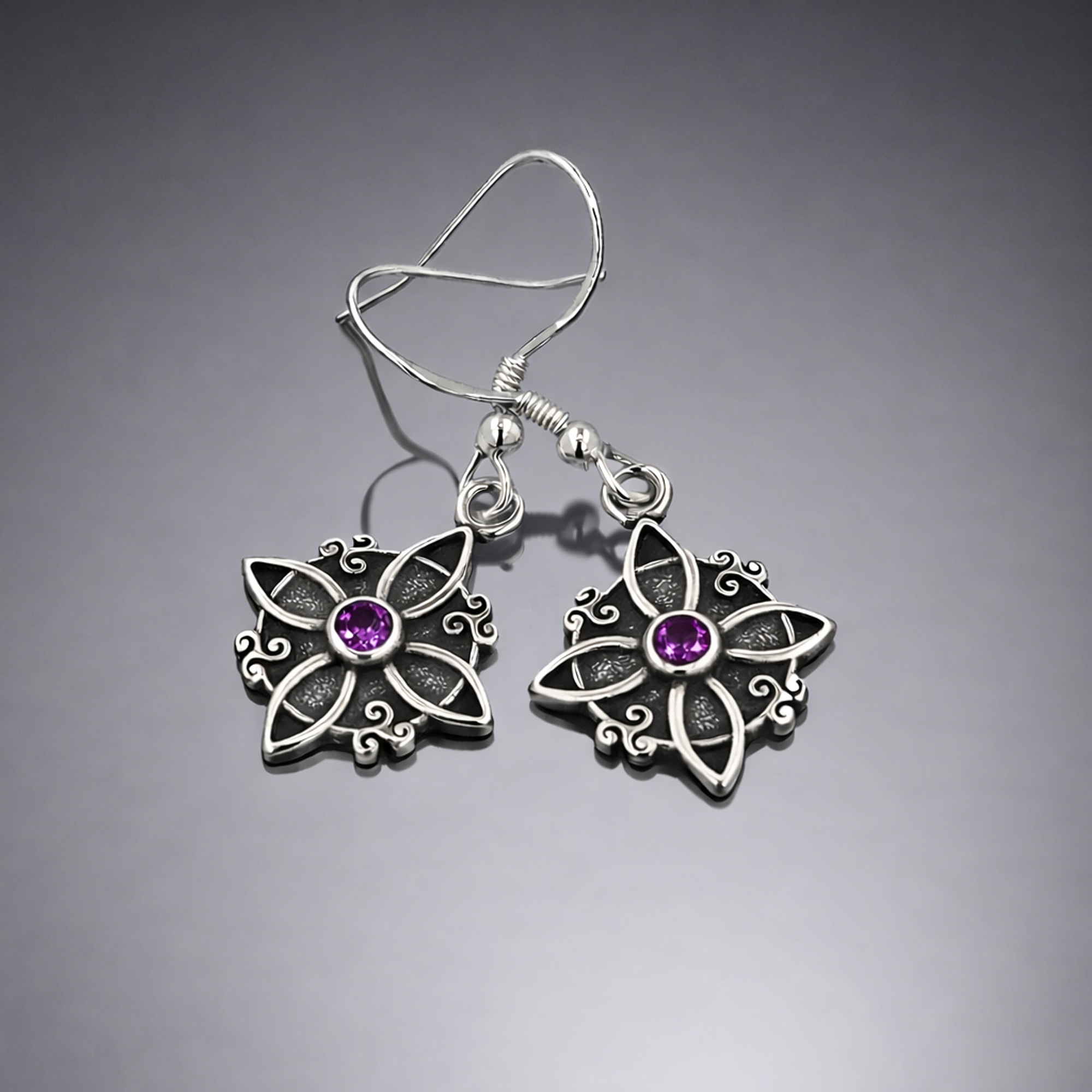 Nudo de bruja medieval amatista 1