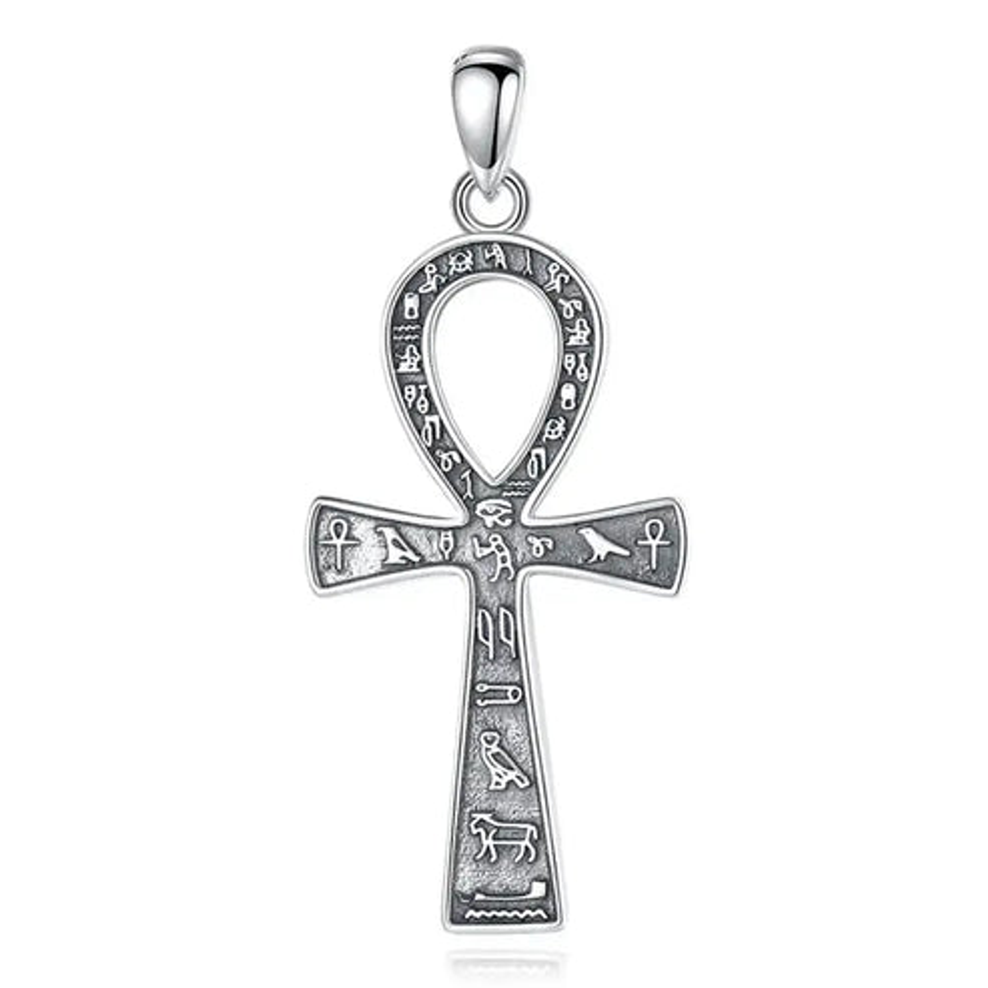 Colgante cruz egipcia ankh en plata 925 1