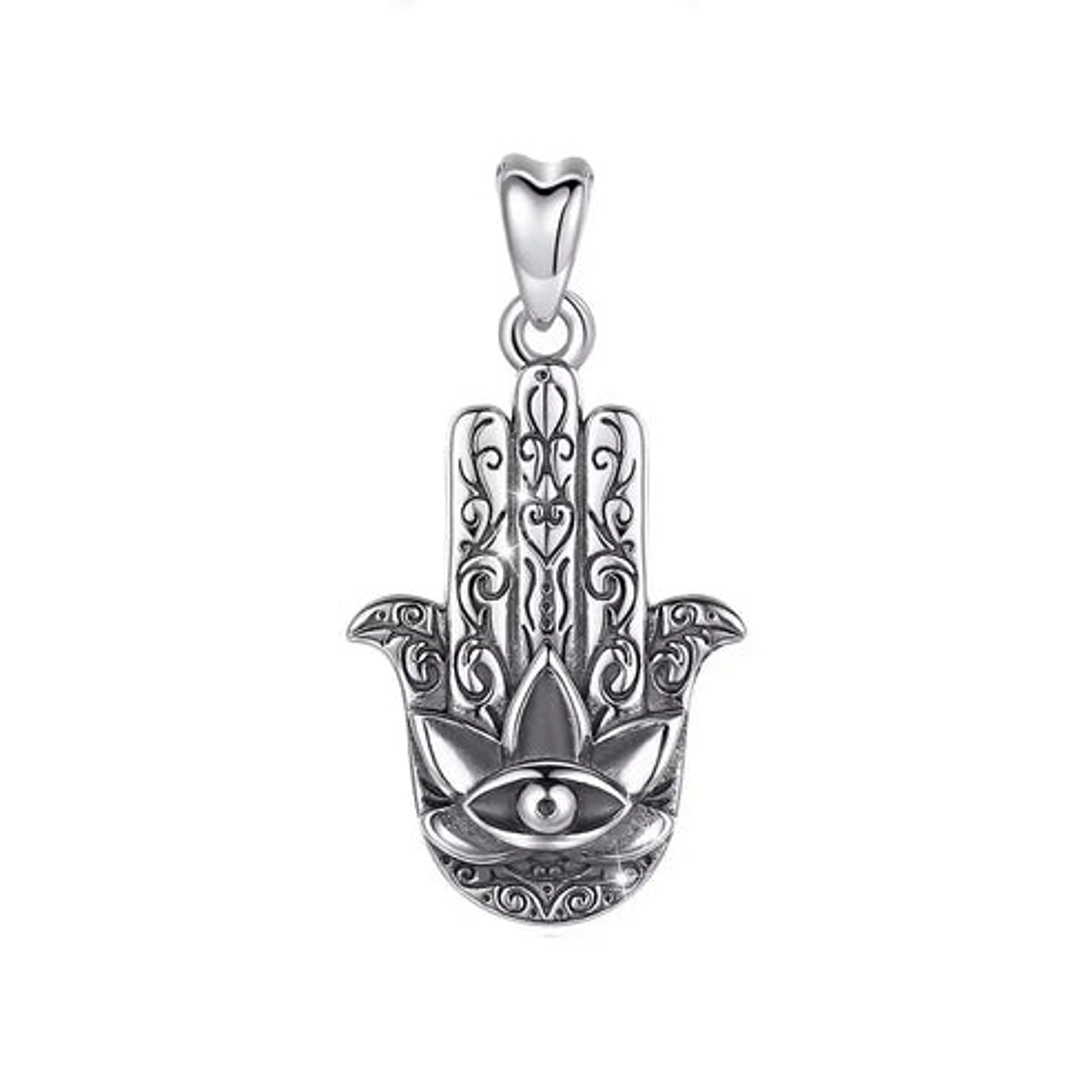 Colgante mano hasma en plata 925 1